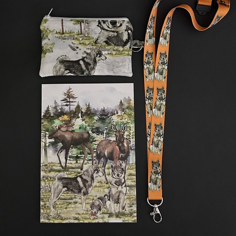 Avainkaulanauha vihon kera on oiva lahja idea!